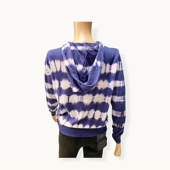 NWT Aqua Tie Dye Hoodie - Picture 3 of 5